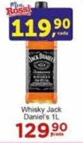Rossi Supermercado Whisky Jack Daniel's 1L oferta