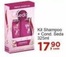Rossi Supermercado Kit Shampoo + Cond. Seda 325ml oferta