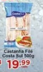 Rossi Supermercado Castanha Filé Costa Sul 500g oferta