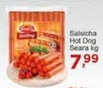 Rossi Supermercado Salsicha Hot Dog Seara kg oferta