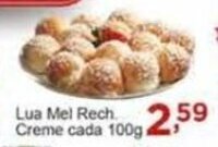 Lua Mel Rech. Creme Cada 100g