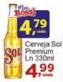 Rossi Supermercado Cerveja Sol Premium Ln 330ml oferta