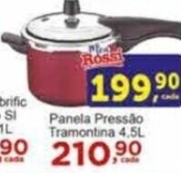 Rossi Supermercado Panela Pressão Tramontina 4,5L oferta
