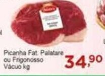 Rossi Supermercado Picanha Tipo Exportação Frigol Peça Vácuo ou Fresca kg oferta