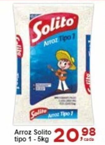 Rossi Supermercado Arroz Solito tipo 1-5kg oferta