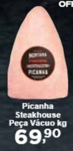 Rossi Supermercado Picanha Steakhouse Peça Vácuo kg oferta