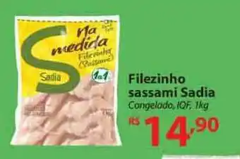 Nacional Filezainho Sassami Sadia 1kg oferta