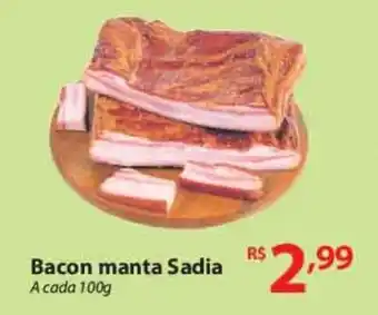 Bacon Manta Sadia 100g