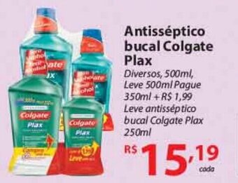 Antisseptico Bucal Colgate Plax