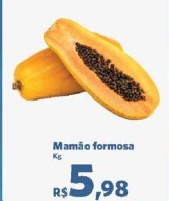 Sam's Club Mamão formosa Kg oferta