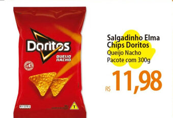 Atacadão Salgadinho Elma Chips Doritos Queijo Nacho Pacote com 300g oferta