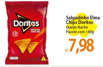Atacadão Salgadinho Elma Chips Doritos Queijo Nacho Pacote com 140g oferta
