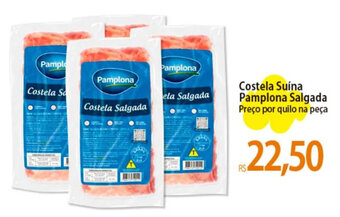 Atacadão Costela Suína Pamplona Salgada Preço por quilo na peça oferta