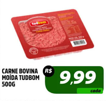 CARNE BOVINA R$ MOIDA TUDBOM 500G
