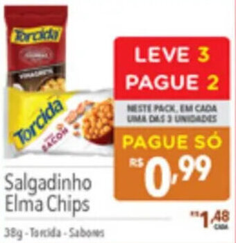 Supermercados Condor Salgadinho Elma Chips 38g oferta