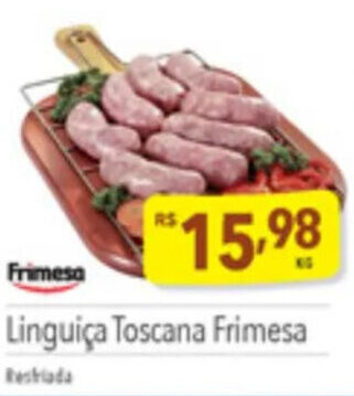 Supermercados Condor Filezinho de Sassami Linguiça Toscana Frimesa Congelado oferta