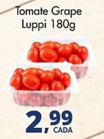 Delta Supermercados Tomate Grape Luppi 180g oferta