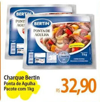 Charque Bertin Ponta de Agulha Pacote com 1kg