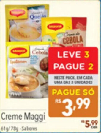 Supermercados Condor Creme Maggi 61g/78g-Sabores oferta