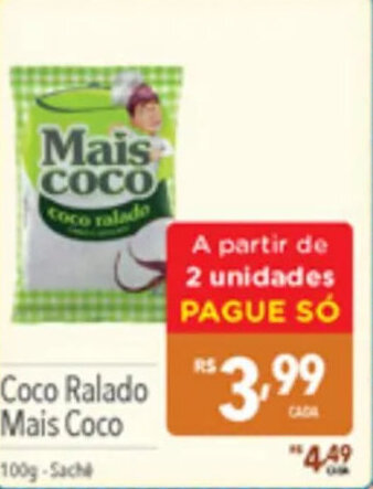Supermercados Condor Coco Ralado Mais Coco 100g oferta