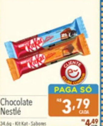 Supermercados Condor Chocolate Nestlé 34,6g-Kit Kat-Sabores oferta