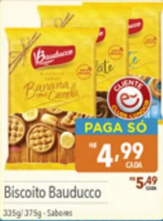 Supermercados Condor Biscoito Bauducco 335g/375g-Sabores oferta