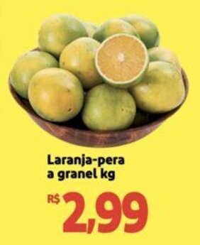 Extra Supermercado Laranja-pera a granel kg oferta