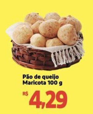 Extra Supermercado Pão de queijo Maricota 100 g oferta