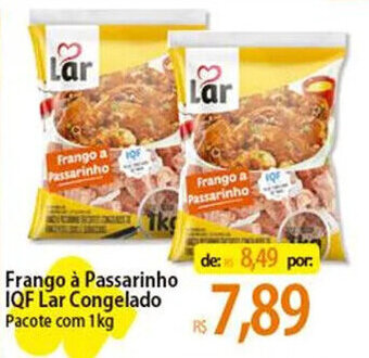 Atacadão Frango à Passarinho IQF Lar Congelado Pacote com 1kg oferta