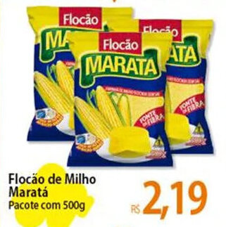 Atacadão Flocão de Milho Maratá Pacote com 500g oferta