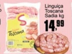 Higa's Supermercado Linguica Toscana Sadia 1kg oferta