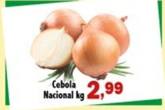 Higa's Supermercado Cebola Nacional 1kg oferta