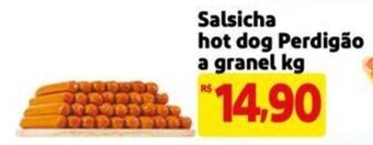 Extra Supermercado Salsicha hot dog Perdigão a granel kg oferta
