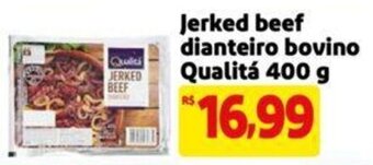 Extra Supermercado Jerked beef dianteiro bovino Qualitá 400 g oferta
