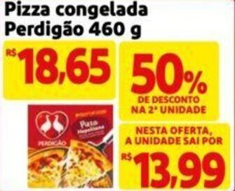 Extra Supermercado Pizza congelada Perdigão 460 g oferta