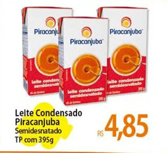 Atacadão Leite Condensado Piracanjuba Semidesnatado TP com 395g oferta