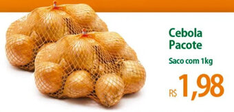 Atacadão Cebola Pacote Saco com 1kg oferta