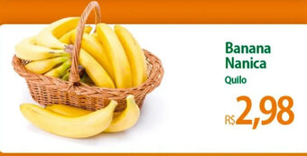 Atacadão Banana Nanica Quilo oferta