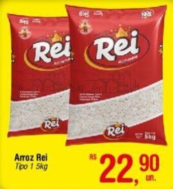 Fort Atacadista Arroz Rei Tipo 1 5kg oferta