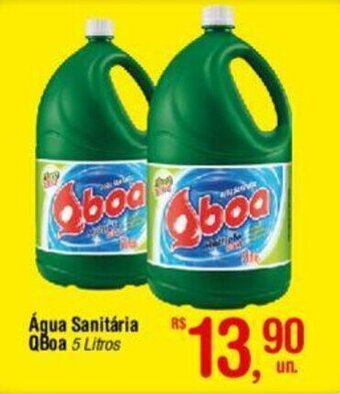 Fort Atacadista Água Sanitária QBoa 5 Litros oferta