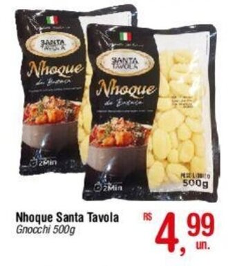 Fort Atacadista Nhoque Santa Tavola Gnocchi 500g oferta