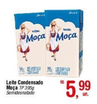 Leite Condensado Moça TP 395g Semidesnatado