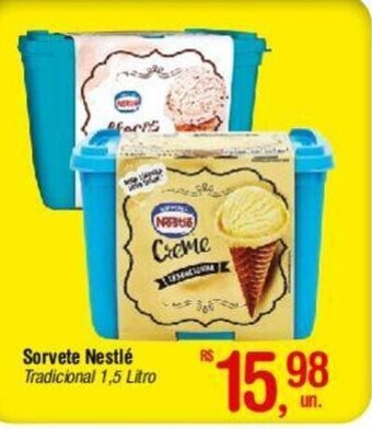 Fort Atacadista Sorvete Nestlé Tradicional 1,5 Litro oferta