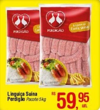 Fort Atacadista Linguiça Suína Perdigão Pacote 5kg oferta
