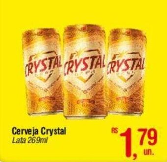 Fort Atacadista Cerveja Crystal Lata 269ml oferta