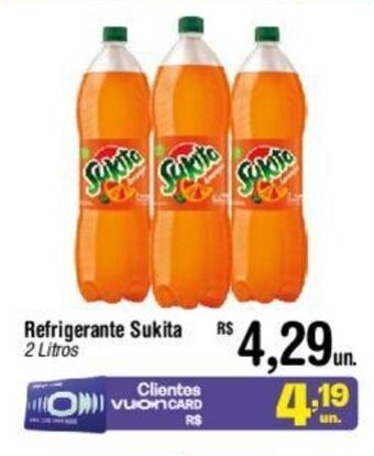 Fort Atacadista Refrigerante Sukita 2 Litros oferta