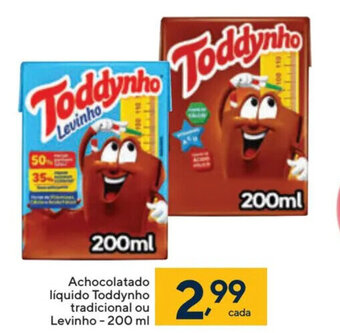 Coop Achocolatado líquido Toddynho tradicional ou Levinho - 200 ml oferta