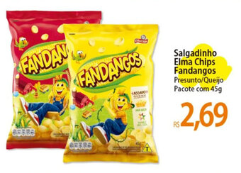 Atacadão Salgadinho Elma Chips Fandangos Presunto/Queijo Pacote com 45g oferta