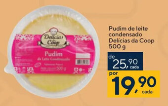 Coop Pudim de leite condensado Delícias da Coop 500 g oferta
