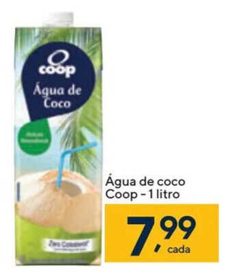 Coop Água de coco Coop - 1 litro oferta